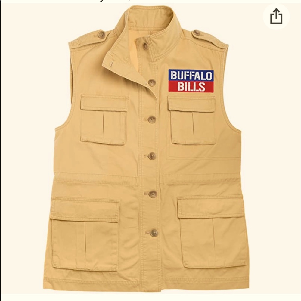 NFL OFFICIALLY LICENSED BUFFALO BILLS VEST